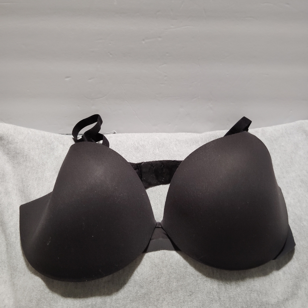 Maidenform 36D Black Demi Bra DreamWire Comfort Convertible Adjustable Straps